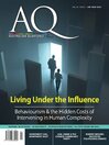 Cover image for AQ: Australian Quarterly: 93.1 Jan-Mar 2022